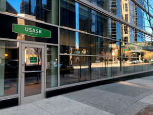 Front entrance of the USask Calgary Hub